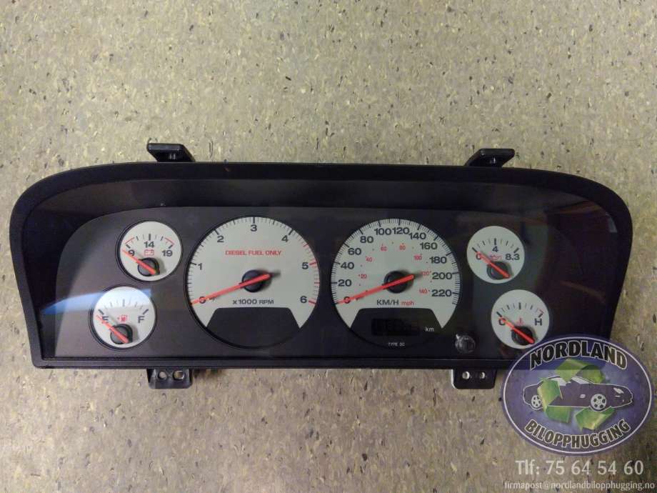 Instrumentpanel til Jeep Grand Cherokee 1999-2004  (56050936AB|)