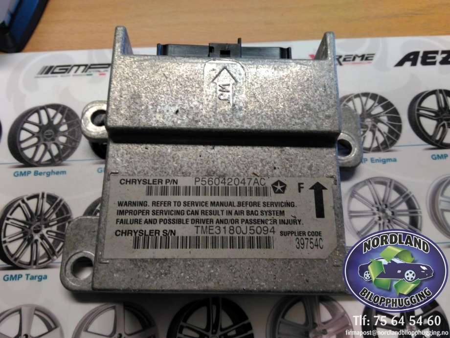 Airbag elektronikk til Jeep Grand Cherokee, 1999-2004  (P56042047AC)