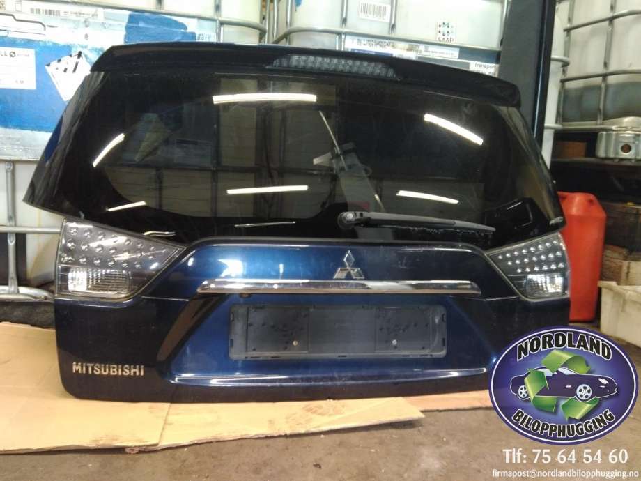 Bakluke til Mitsubishi Outlander, 2010-2012 (Type II, Fase 2)  