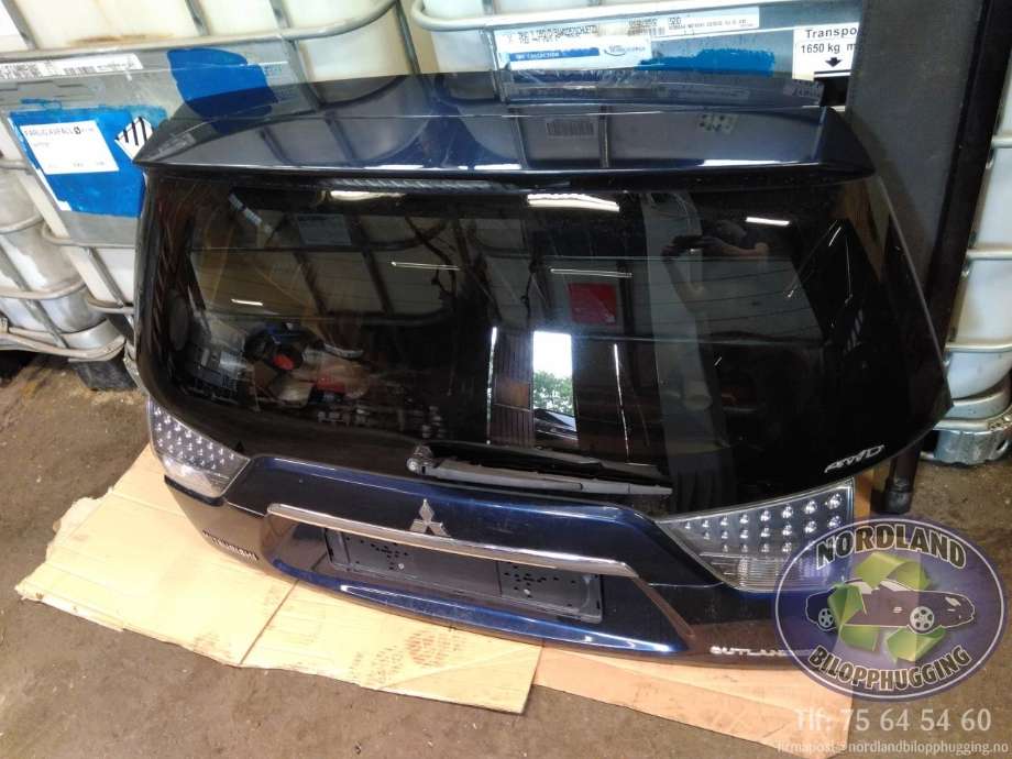 Bakluke til Mitsubishi Outlander 2010-2012 (Type II, Fase 2)  