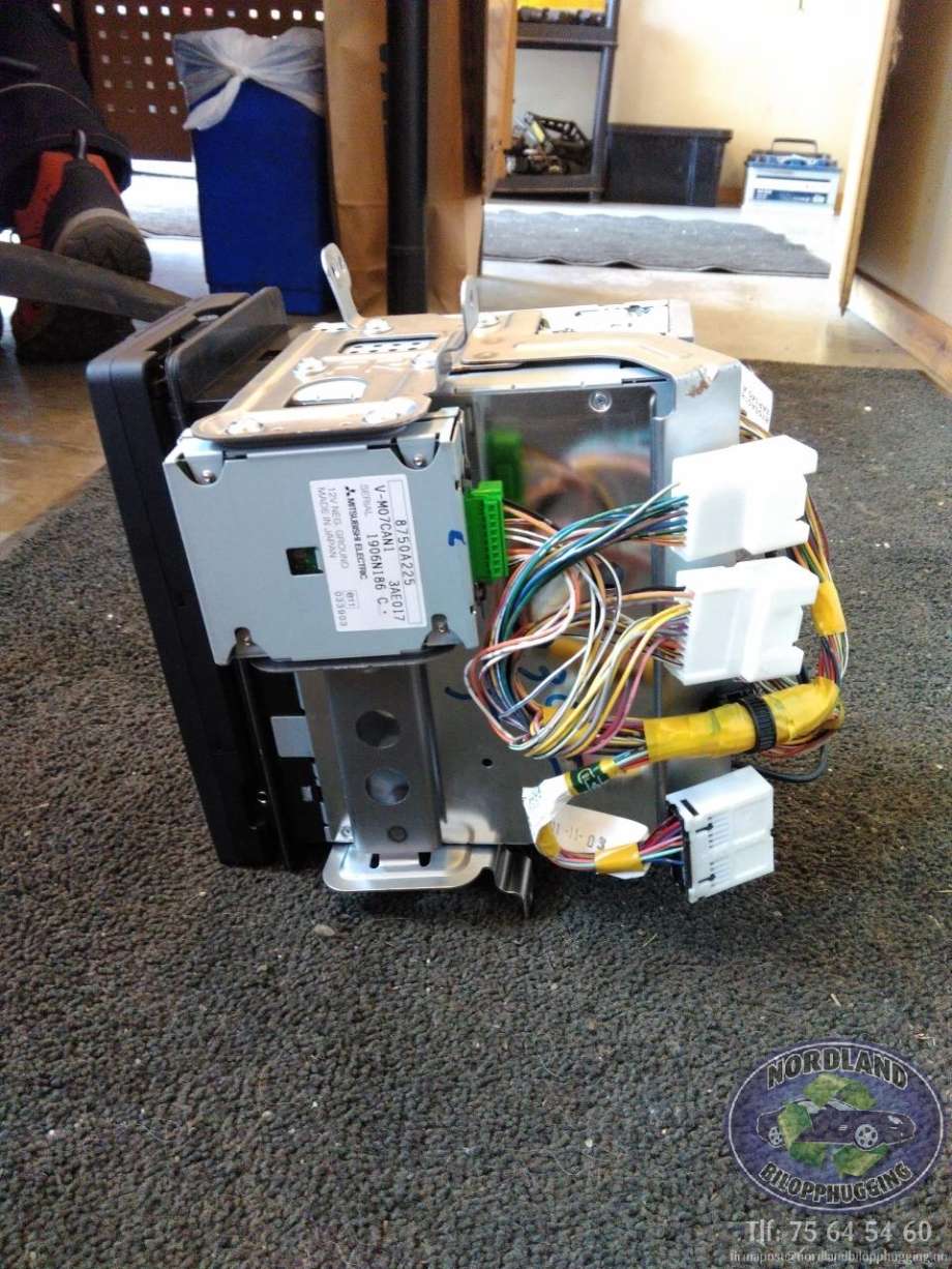 Bilstereo navigasjon til Mitsubishi Outlander 2010-2012 (Type II, Fase 2)