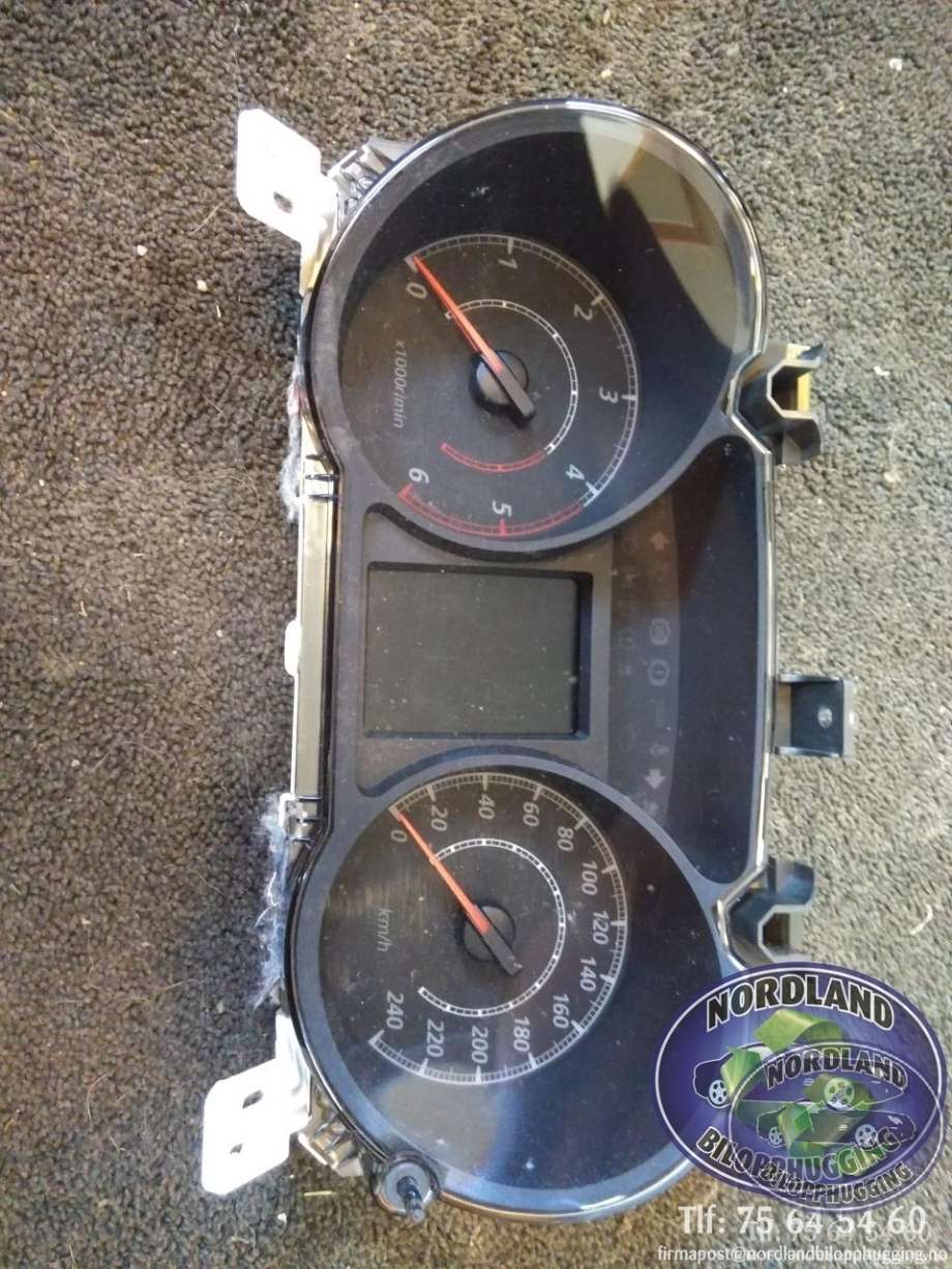 Speedometer til Mitsubishi Outlander, 2010-2012 (Type II, Fase 2)  