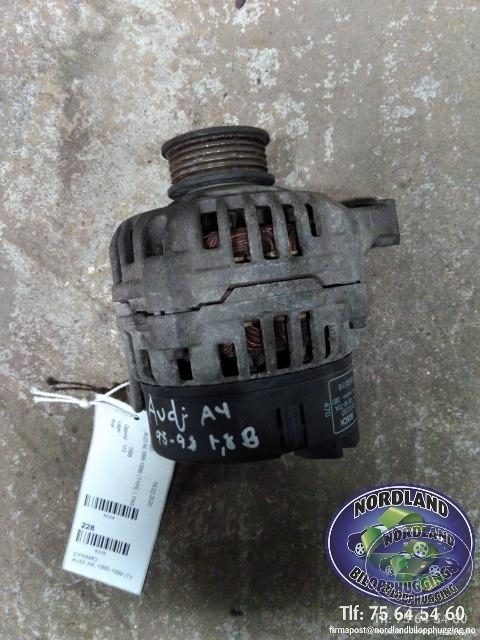 Dynamo til Audi A4 1995-1999 (Type I, Fase 1) (B5) (B5)