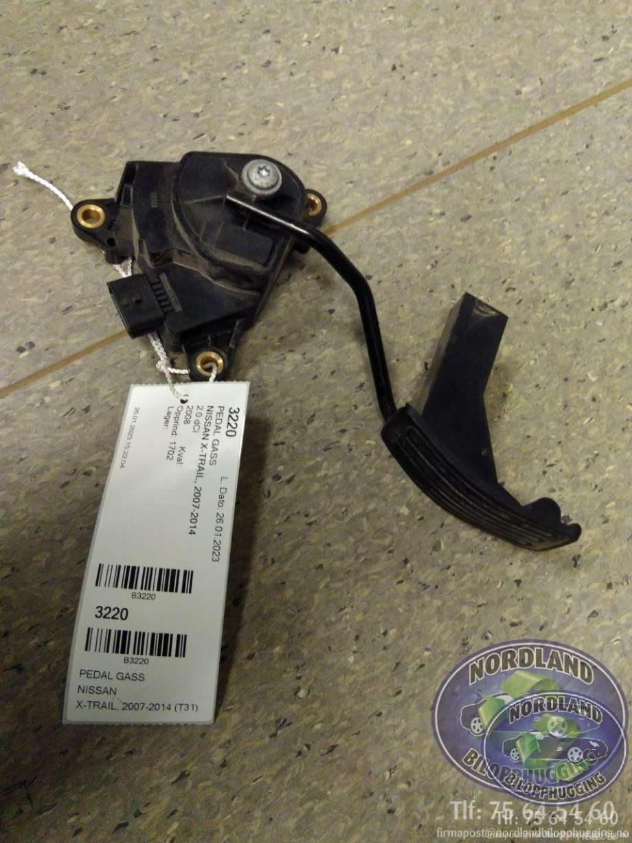 Pedal gass til Nissan X-Trail 2007-2014 (T31) (T31)