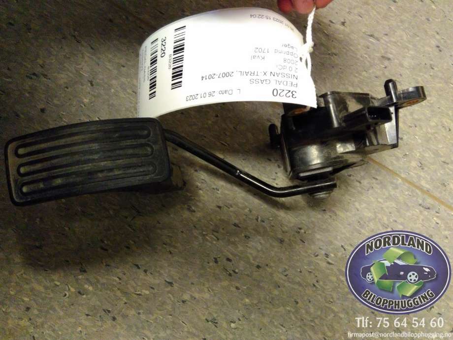 Pedal gass til Nissan X-Trail 2007-2014 (T31) (T31)