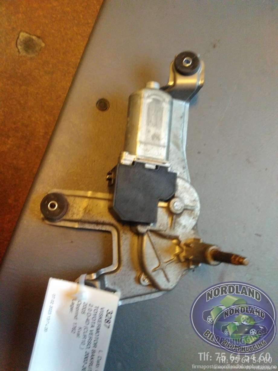 Viskermotor bakrute til Toyota Verso, 2002-2004 (COROLLA) (COROLLA) 