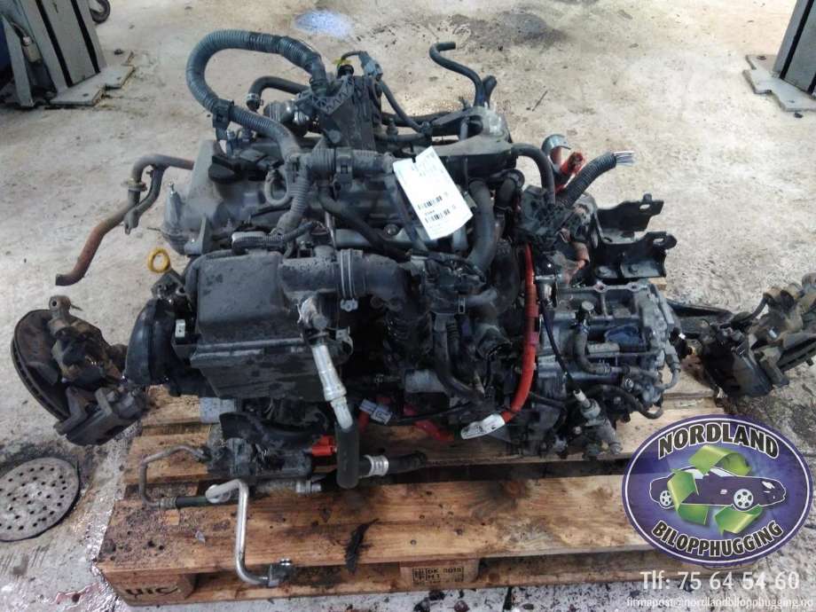 Motor hybrid til Toyota Yaris, 2012-2014 (Type III, Fase 1)  