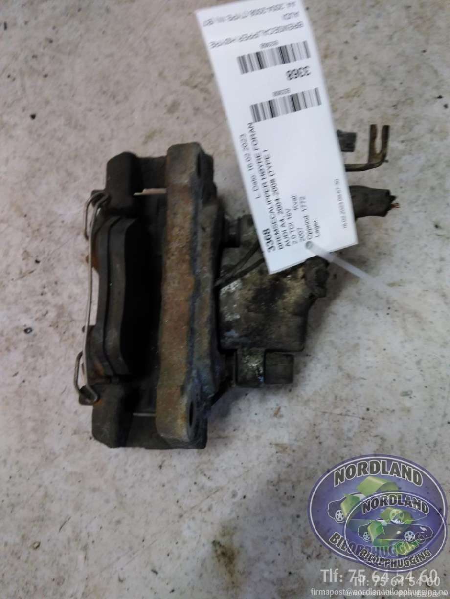 Bremsecaliper høyre foran til Audi A4 2004-2008 (Type III) (B7) (B7)