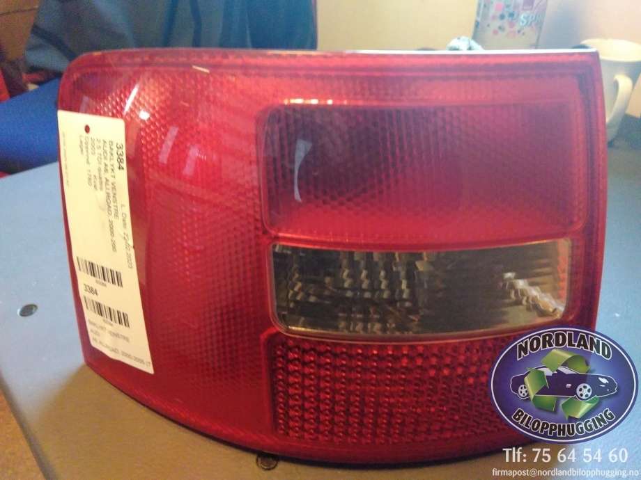 Baklykt venstre til Audi A6, Allroad, 2000-2005 (Type I) (C5) (C5) 
