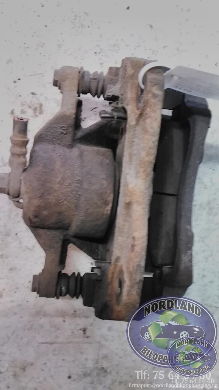 Bremsecaliper høyre foran til Toyota Avensis, 2009-2015 (Type III, Fase 1)