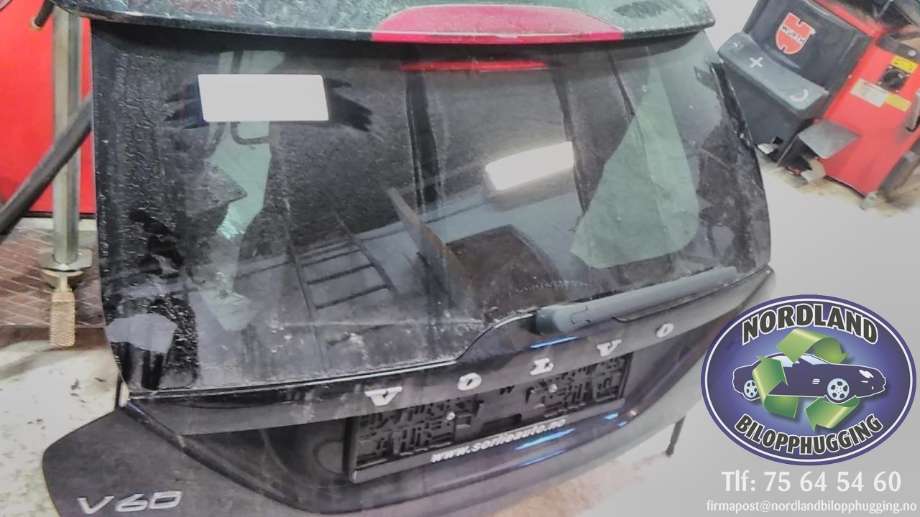 Bakluke til Volvo V60/V60 CC, 2013-2018 (Type I, Fase 2)  