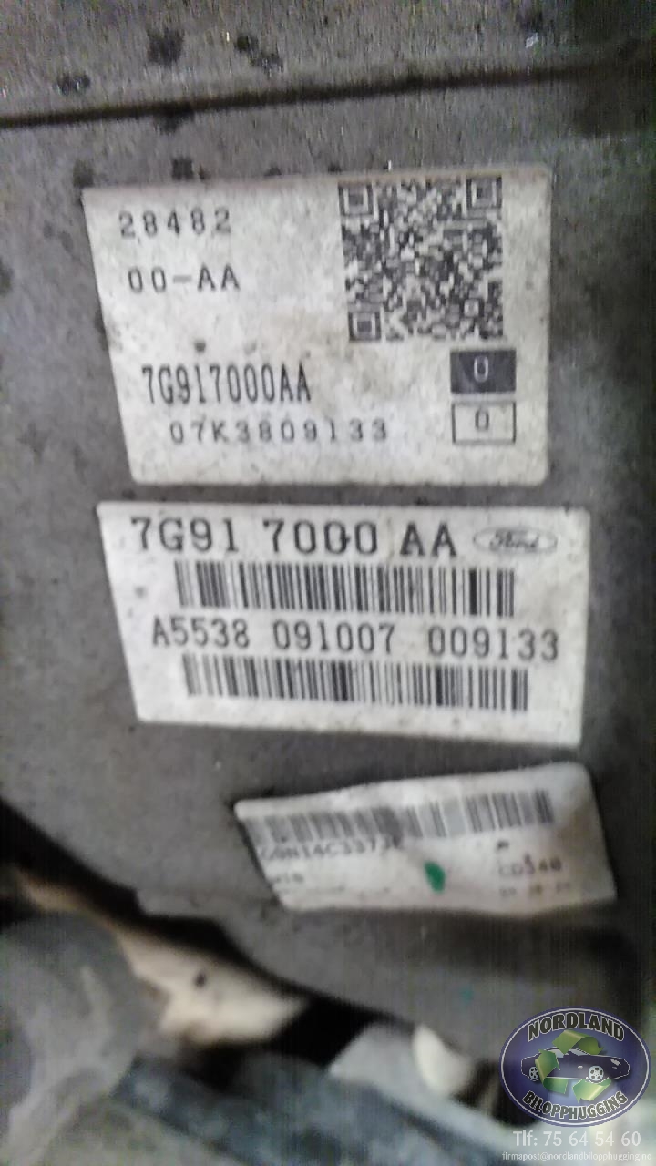 Girkasse automat til Ford S-Max 2006-2010 (Type I, Fase 1)  