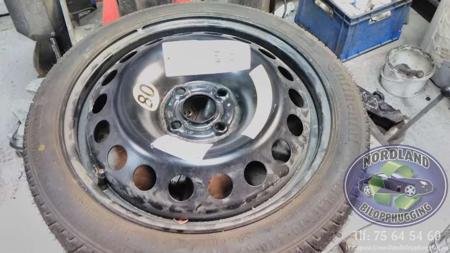 Reservehjul til Opel Astra H, 2004-2009  