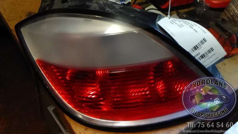 Baklykt venstre til Opel Astra H, 2004-2009  