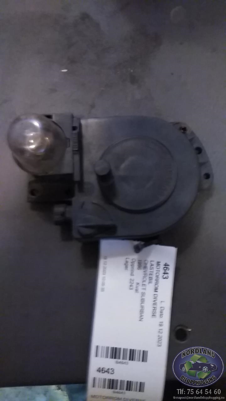 Motorrom diverse til Chevrolet Suburban, 1992-2001  