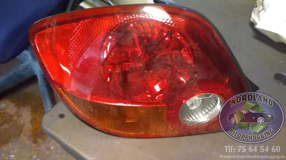 Baklykt venstre til Hyundai Coupe, 2002-2006 (Type II, Fase 1)  