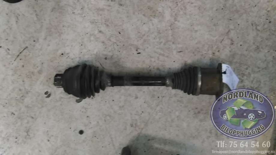 Drivaksel venstre foran, diesel/automat til Audi Q5, 2008-2012 (Type I, Fase 1)  