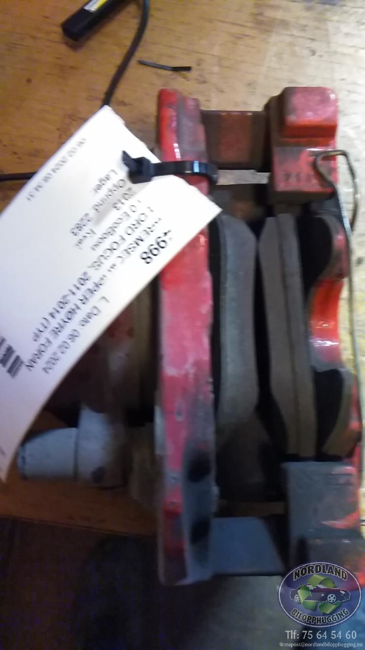 Bremsecaliper høyre foran til Ford Focus, 2011-2014 (Type III, Fase 1)  