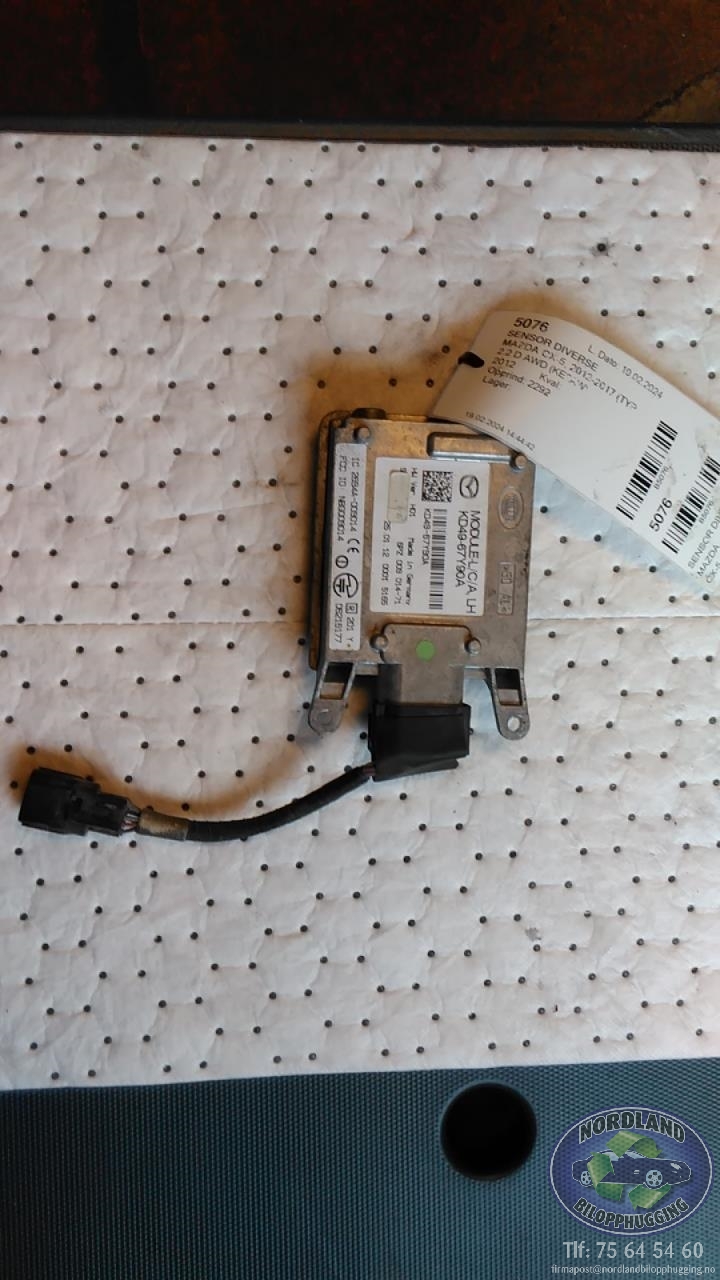 Sensor diverse til Mazda CX-5 2012-2017 (Type I)  (KD49-67Y90A|)