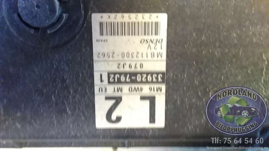 Styreenhet motor til Suzuki SX4, 2006-2009 (Type I, Fase 1)  (33920-79J2)