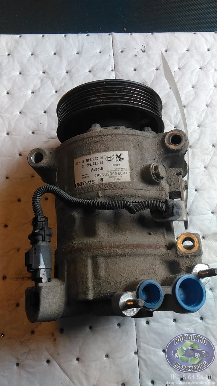 Aircondition kompressor til Citroën Spacetourer, 2017-->>  (9827874280)