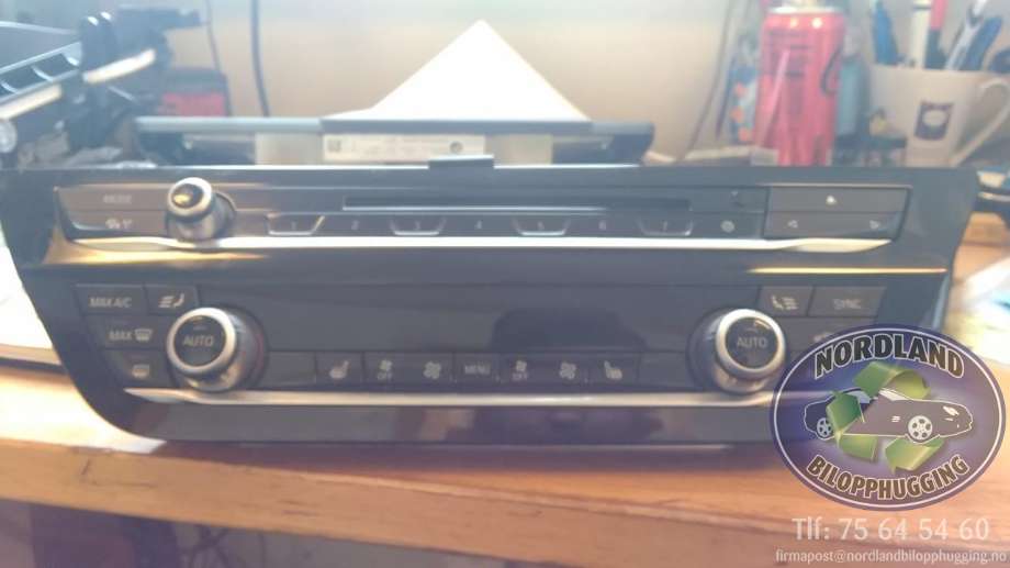 Bilstereo navigasjon betjeningspanel til BMW 5-Serie, 2017-->> (G30/G31) (G30/G31) 