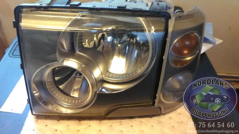 Frontlykt venstre halogen til Land Rover Range Rover, 1996-2001 (Type II)  
