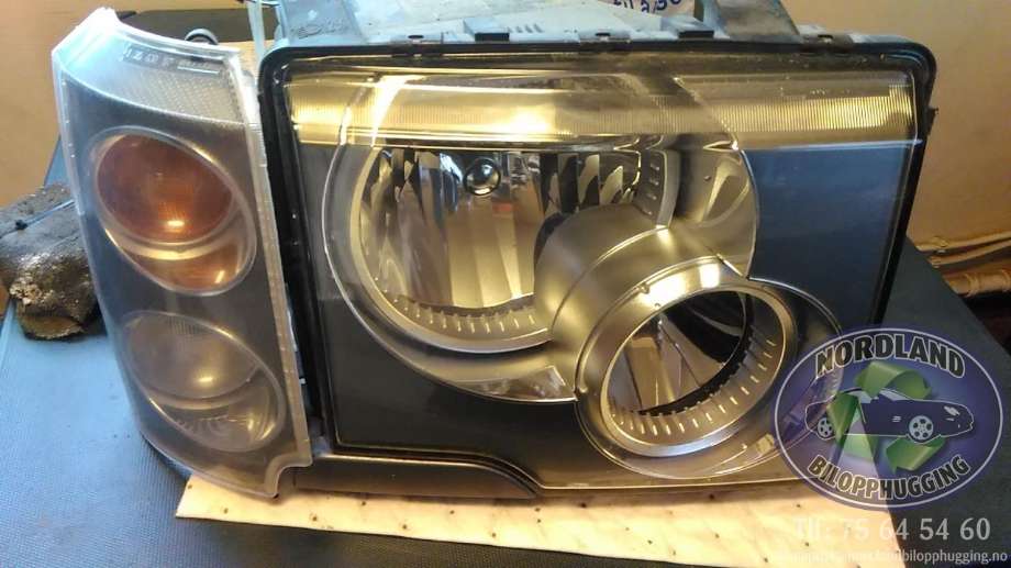 Frontlykt høyre halogen til Land Rover Range Rover, 1996-2001 (Type II)  
