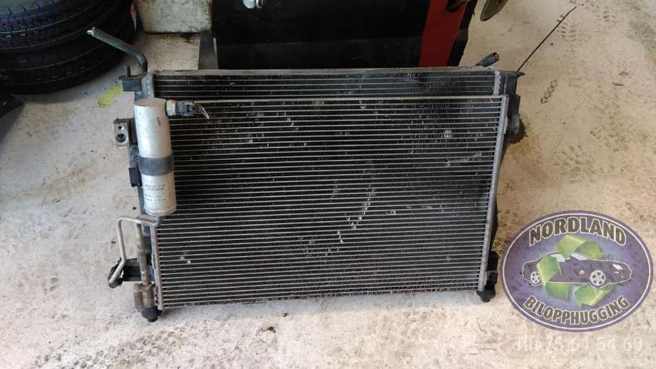 Radiatorpakke til Nissan Qashqai, 2010-2014 (Type I, Fase 2)  