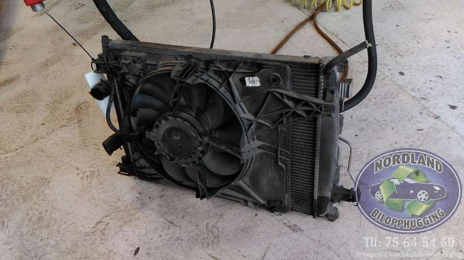Radiatorpakke til Nissan Qashqai 2010-2014 (Type I, Fase 2)