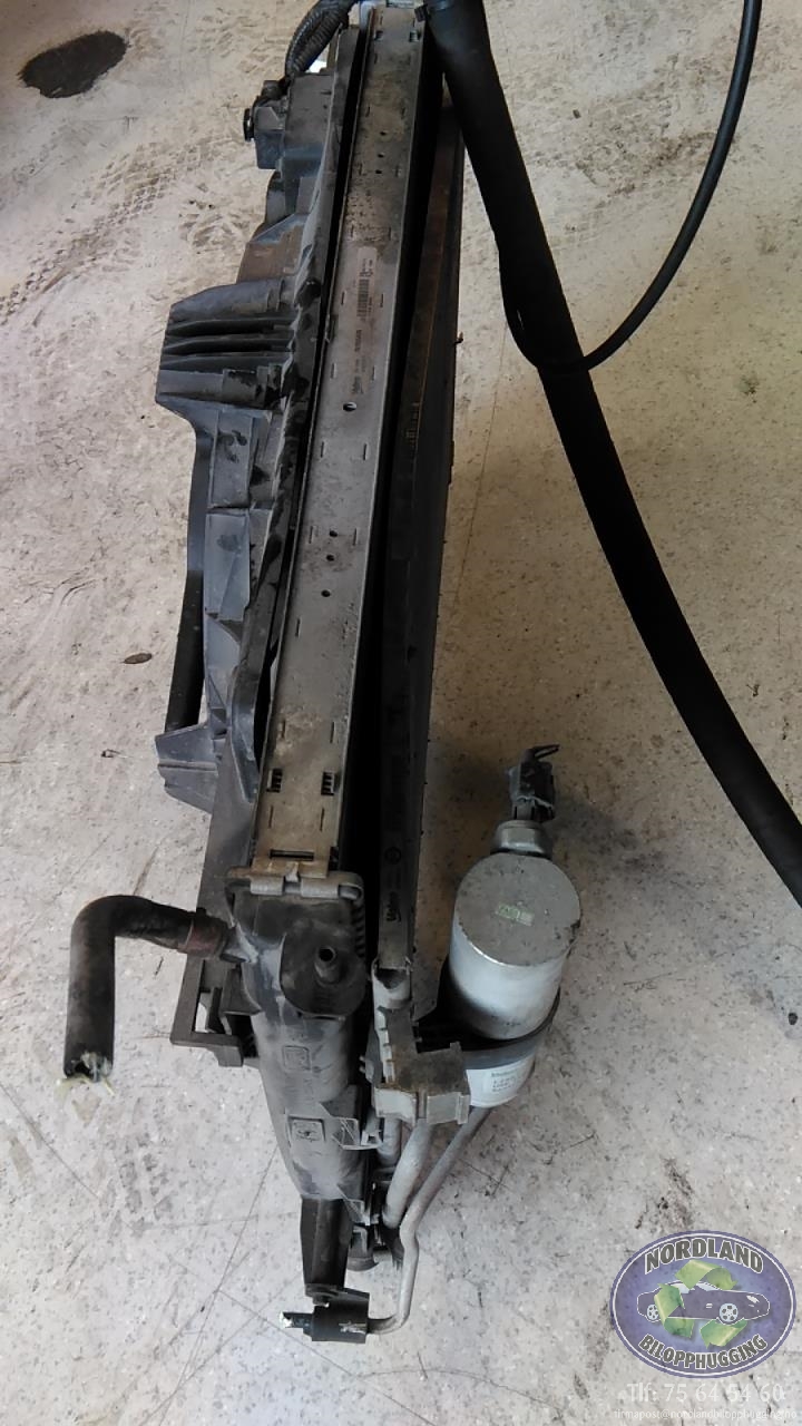 Radiatorpakke til Nissan Qashqai 2010-2014 (Type I, Fase 2)