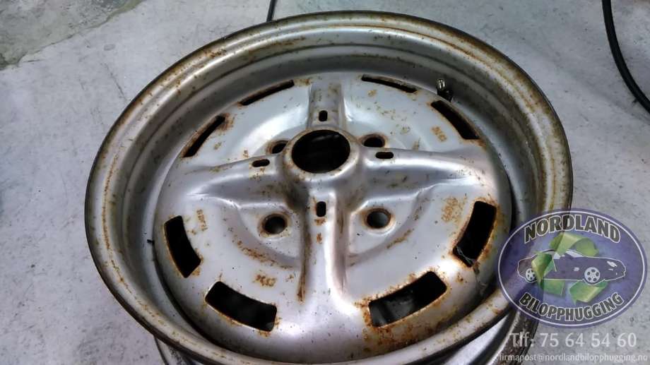 Felgsett stål til VW Boble, Type1 1966-1971  