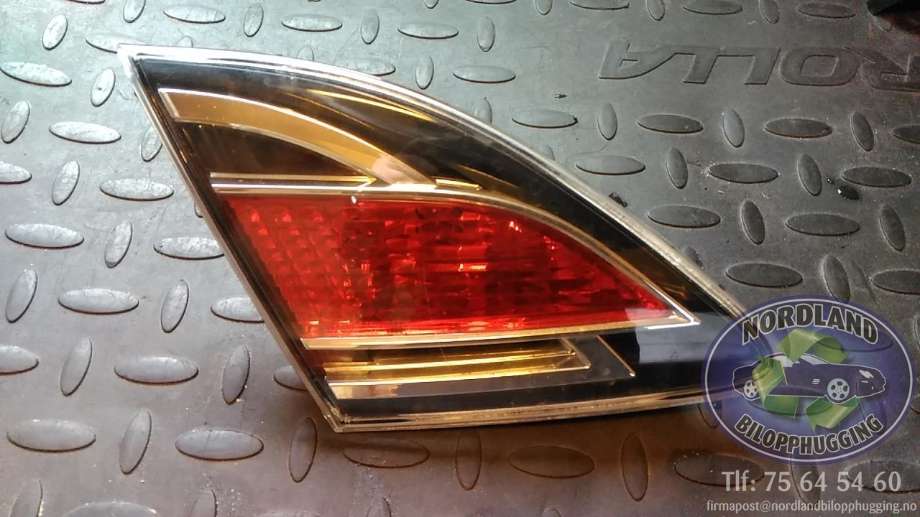 Baklykt venstre indre til Mazda 6, 2010-2013 (Type II, Fase 2)