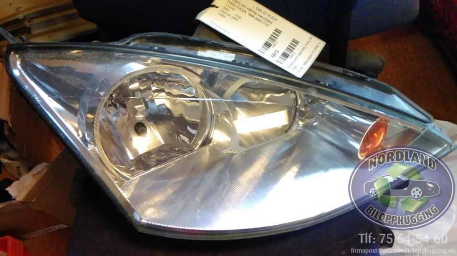 Frontlykt høyre halogen til Ford Focus, 1998-2004 (Type I)  