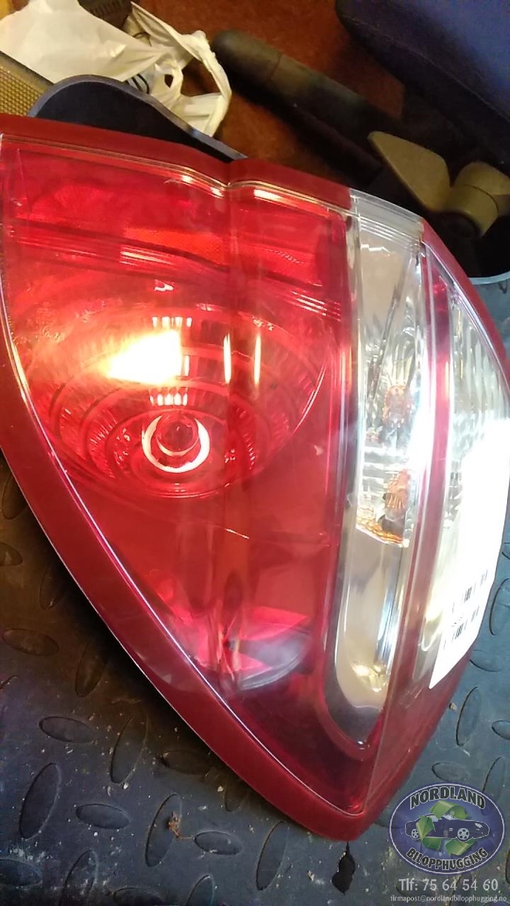 Baklykt høyre til Subaru Outback, 2007-2009 (Type III, Fase 2)  