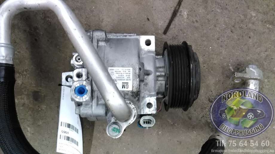 Aircondition kompressor til Opel Mokka, 2012-2016 (Type I, Fase 1)  
