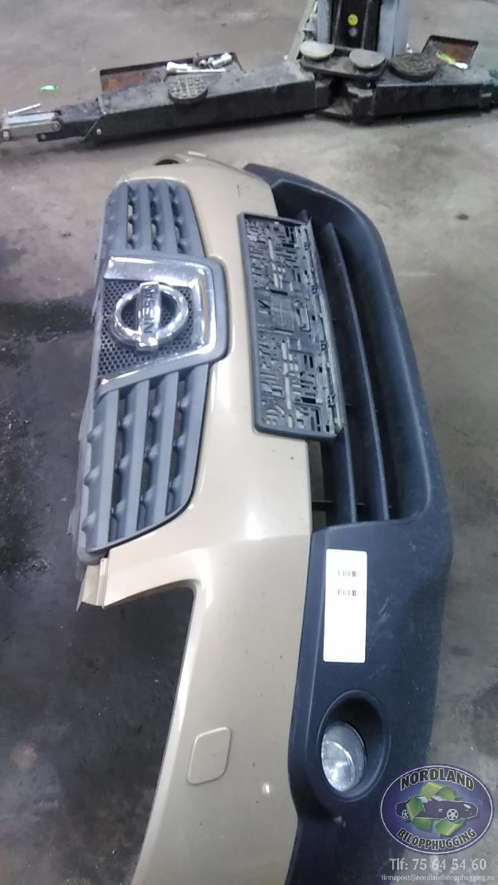 Støtfanger foran til Nissan Qashqai, 2007-2010 (Type I, Fase 1)  