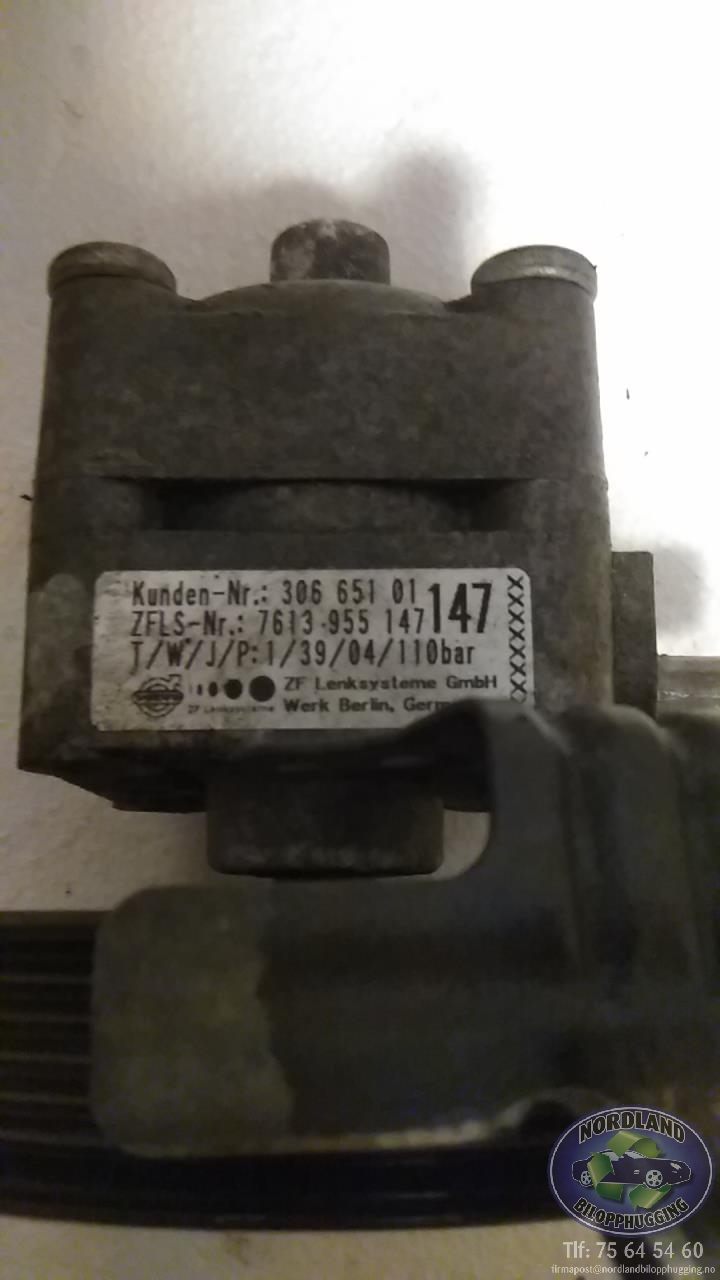 Servo pumpe mekanisk til Volvo V70 2000-2004 (Type II, Fase 1)
