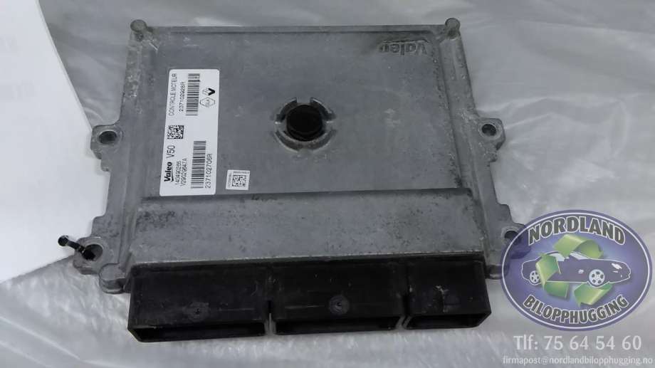 Styreenhet motor til Renault Clio, 2012-2016 (Type IV, Fase 1)  (VALEO|237102928R|140490265)