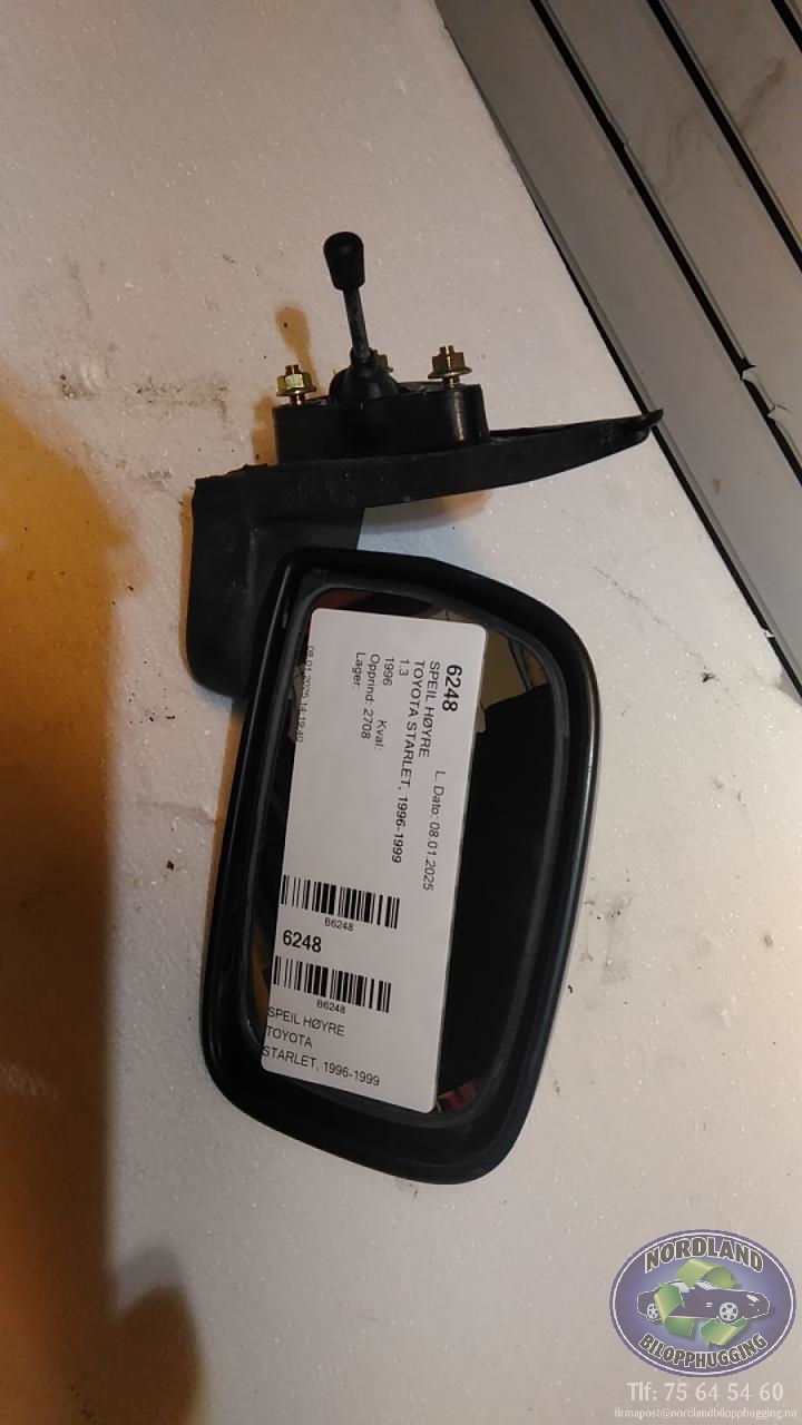 Speil høyre til Toyota Starlet, 1996-1999  