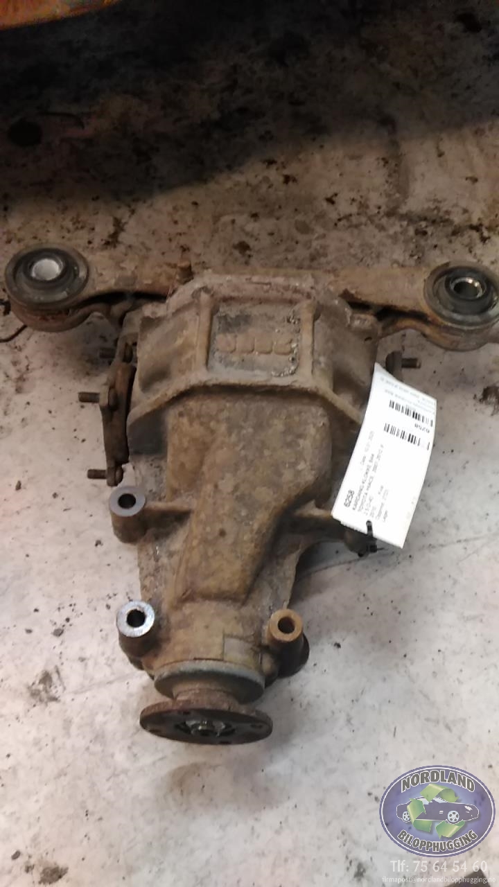 Kardang klokke bak til Toyota Hiace, 2007-2012 (Fase 3)  