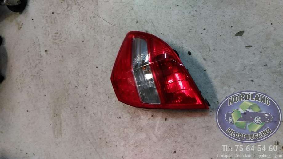 Baklykt høyre til Honda Jazz, 2009-2015 (Type II)  