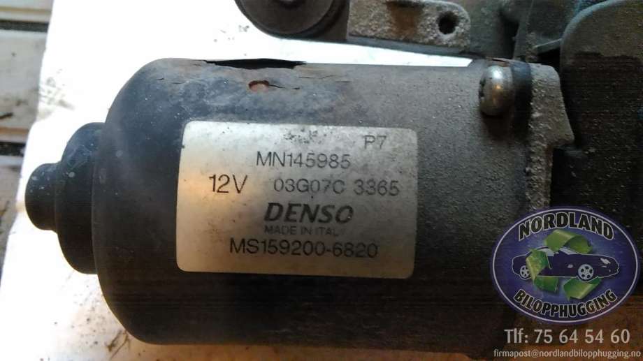 Viskermotor frontrute komplett m/overføring til Mitsubishi Colt 2004-2008 (Type VII, Fase 1)  