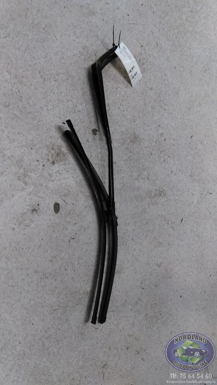 Viskerarmer frontrute til VW Touran, 2003-2006 (Type I, Fase 1)  