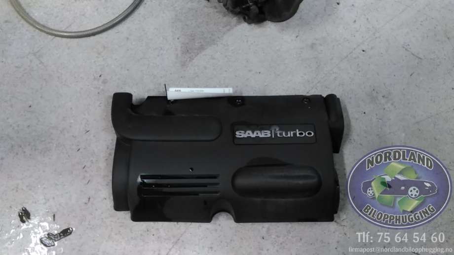Motordeksel over motor til Saab 9-3, 2003-2007 (Type II, Fase 1)