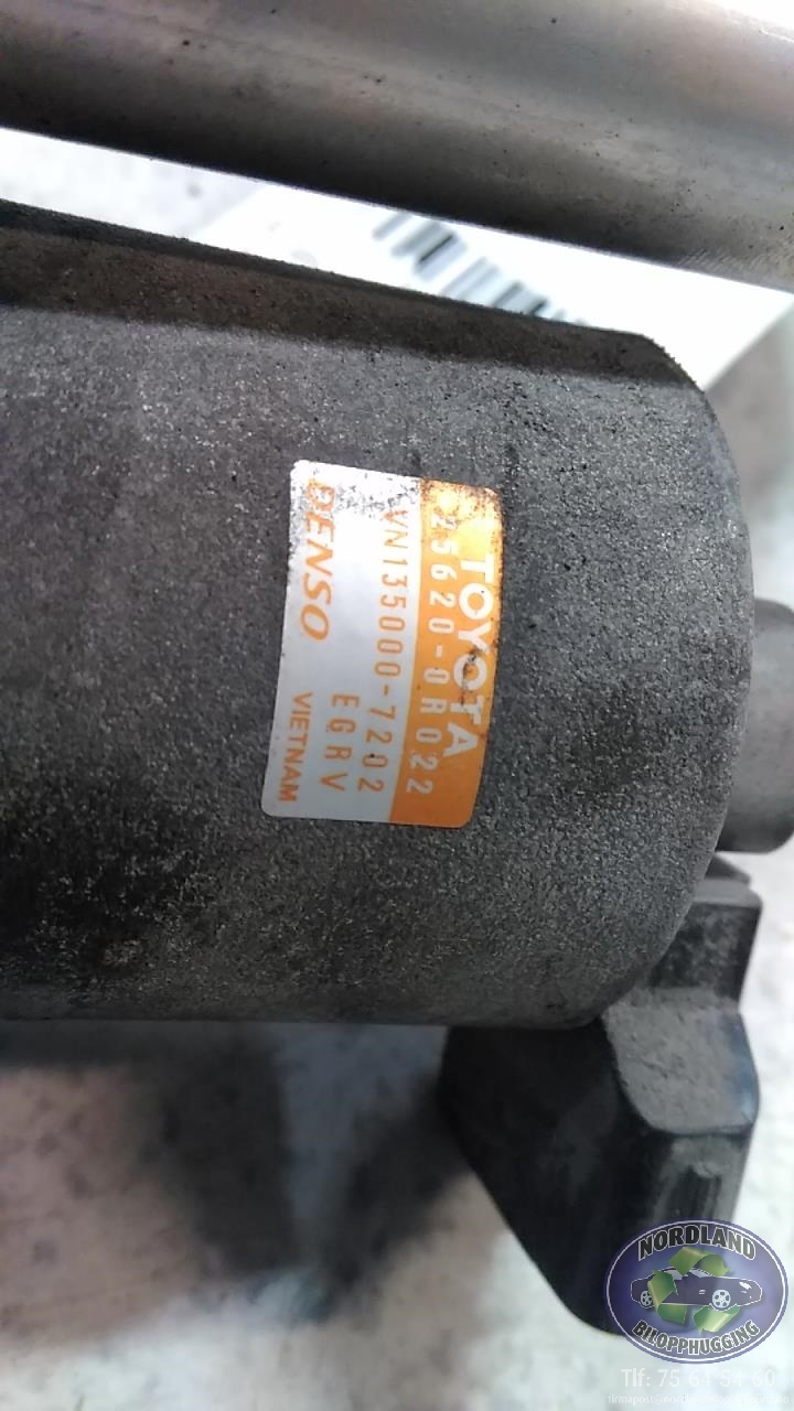 EGR-ventil til Toyota Avensis 2003-2008 (Type II)  (256200R022|VN1350007202|)