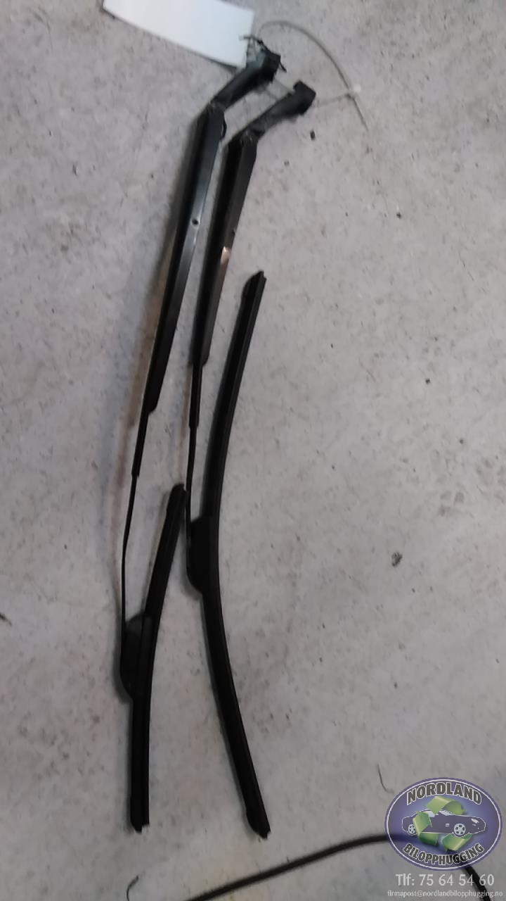 Viskerarmer frontrute til Toyota Yaris, 2006-2009 (Type II, Fase 1)  