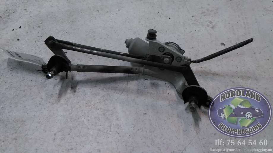 Viskermotor frontrute komplett m/overføring til Toyota Yaris, 2006-2009 (Type II, Fase 1)  