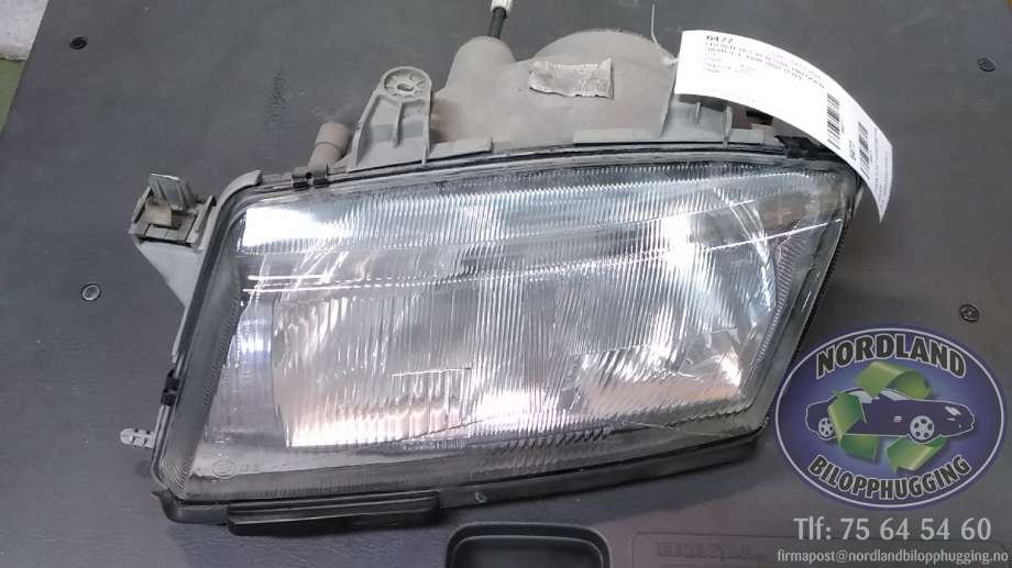 Frontlykt venstre halogen til Saab 9-3, 1998-2002 (Type I)  