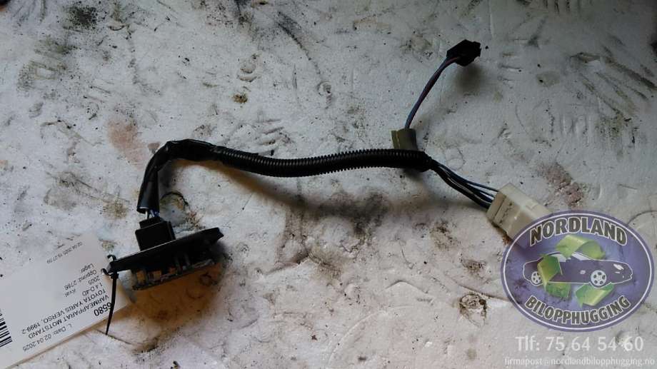 Varmeapparat motstand til Toyota Yaris Verso 1999-2007